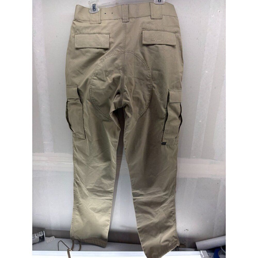 5.11 Tactical Pants Mens Khaki Cargo TDU RipStop Work Pants Gorpcore Large Long - Picture 3 of 6